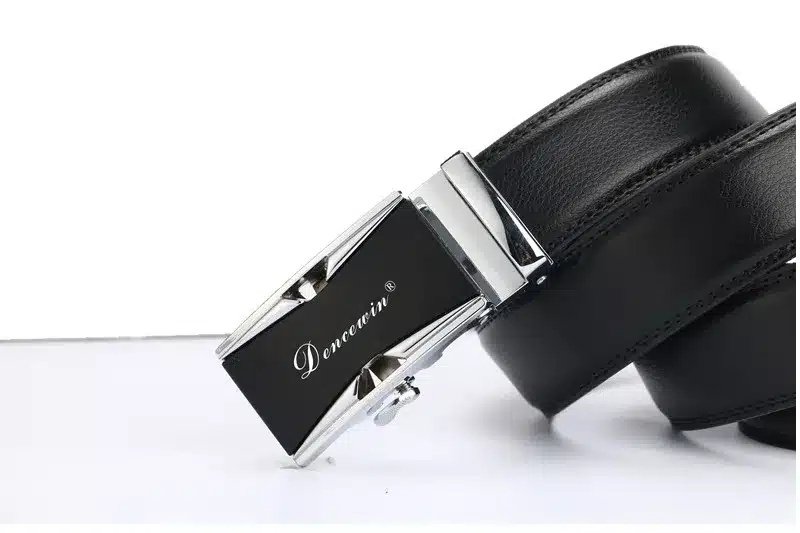 Free shipping 2017 men's fashion100% Genuine Leather belts for men High quality metal automatic buckle Strap male Jeans cowboy 7