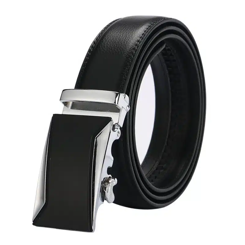 Free shipping 2017 men's fashion100% Genuine Leather belts for men High quality metal automatic buckle Strap male Jeans cowboy 14