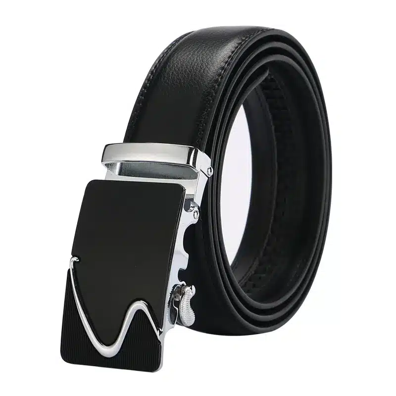 Free shipping 2017 men's fashion100% Genuine Leather belts for men High quality metal automatic buckle Strap male Jeans cowboy 15