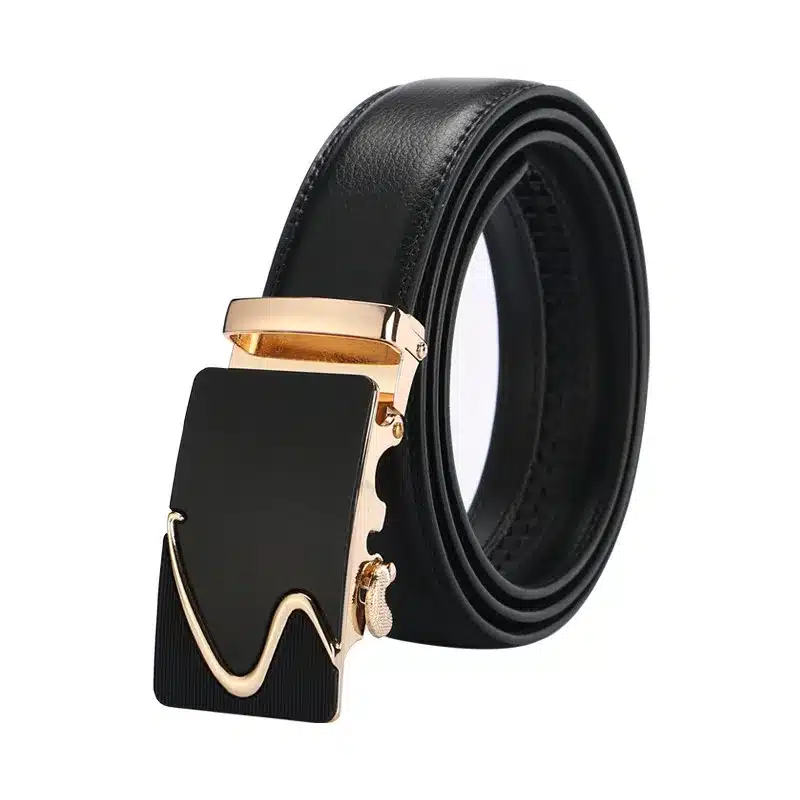 Free shipping 2017 men's fashion100% Genuine Leather belts for men High quality metal automatic buckle Strap male Jeans cowboy 17