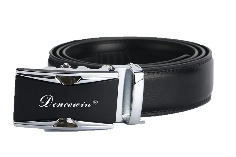 Free shipping 2017 men's fashion100% Genuine Leather belts for men High quality metal automatic buckle Strap male Jeans cowboy 19