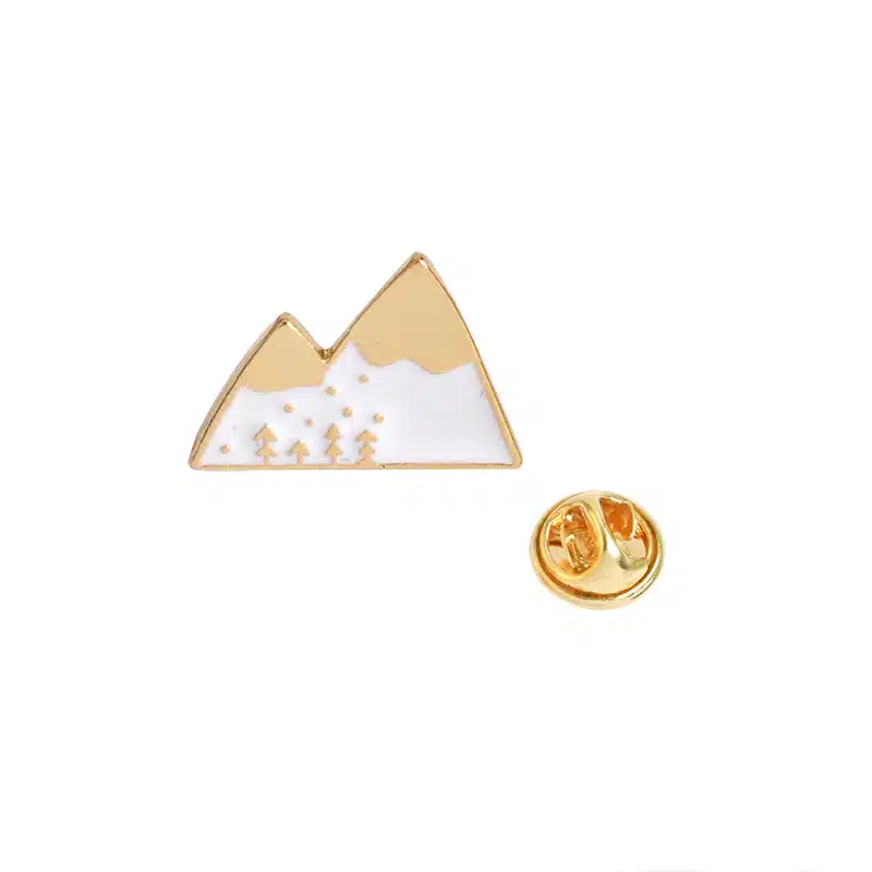 QIHE JEWELRY 1 Set pineapple Apple Alpaca Fox Flowers Houses Metal Cute Enamel Pin Set Fashion Jewelry Accessories 34