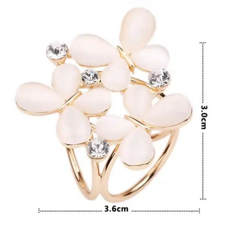1pc Korean Fashion Simple Women's Butterfly Flower Rhinestone Scarves Clip Shawl Buckle New Charming Gift Jewelry 14