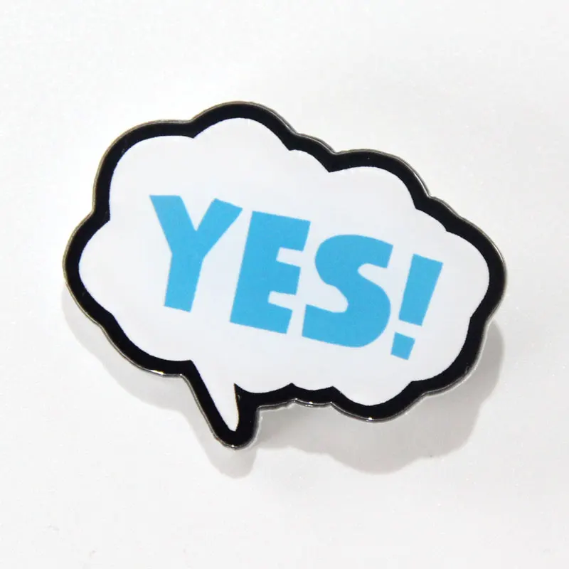 1 PC Icons on The Backpack Acrylic Badges Badges for Clothing Kawaii Badge Icon Pin Brooch 18
