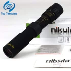 must teleskoop koos karbi ja juhistega