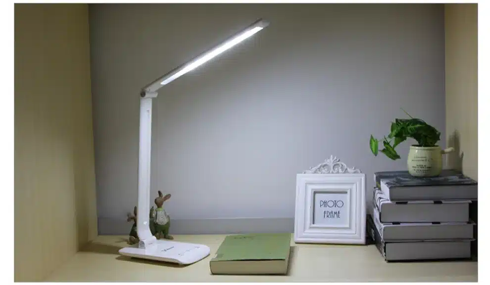YAGE Desk Lamp Office Led Desk Lamp Flexible Led Table Lamp Reading Led Light 3-Level Cold/Warm Light 90V-240V Natural Light 26