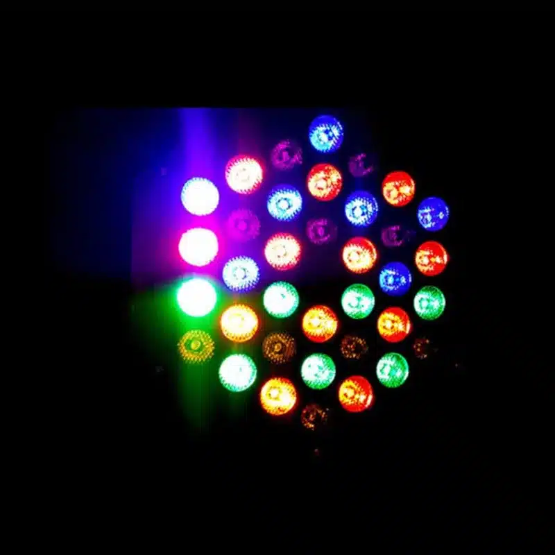 Hot Sale LED Crystal Magic Ball Par 36 RGB LED Stage Light Effect Disco DJ Bar Effect UP Lighting Show DMX Strobe for Party KTV 20