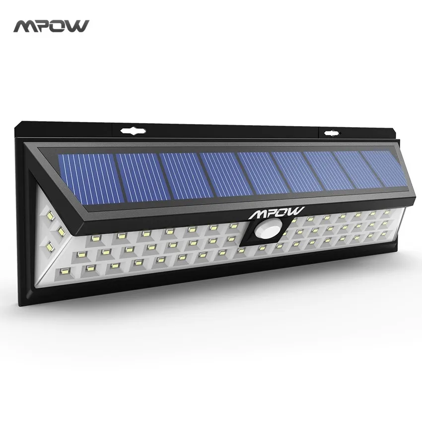 Mpow 54 LED Night Lighting Waterproof Solar Lights Wide Angle LED Solar Lamp Outdoor Garden Emergency Wall Solar Lampion Hot 10