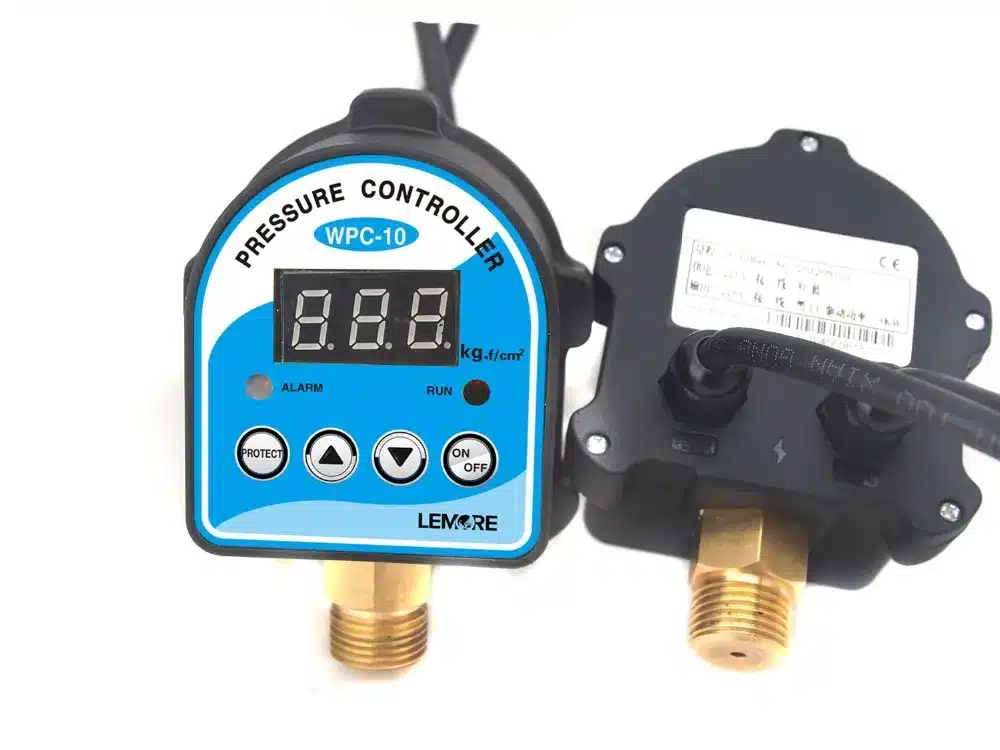 1pc WPC-10 Digital Water Pressure Switch Digital Display WPC 10 Eletronic Pressure Controller for Water Pump With G1/2"Adapter 9