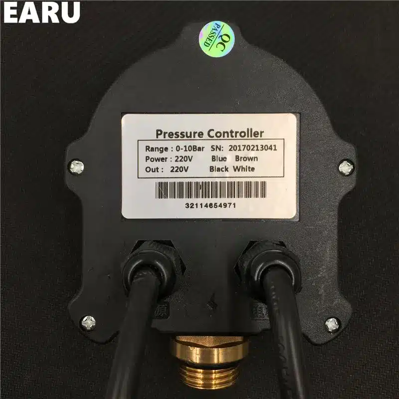 1pc WPC-10 Digital Water Pressure Switch Digital Display WPC 10 Eletronic Pressure Controller for Water Pump With G1/2"Adapter 14