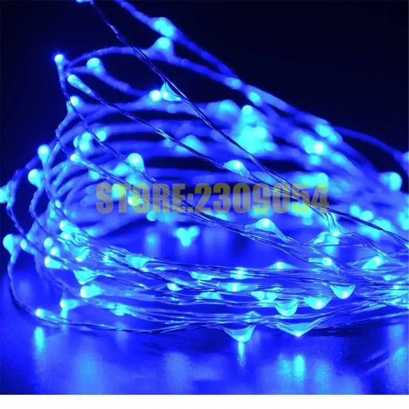 50M/165Ft 500 LEDs Copper Wire Led String Fairy Lights Outdoor Waterproof for Garden Wedding Halloween Christmas Decorations 14