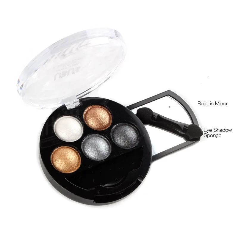 UBUB Professional Eyes Makeup Pigment Eyeshadow 5 Colors Eye Shadow Palette Beauty Brand 7