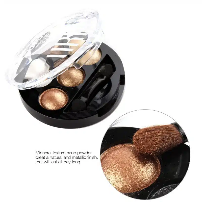 UBUB Professional Eyes Makeup Pigment Eyeshadow 5 Colors Eye Shadow Palette Beauty Brand 8
