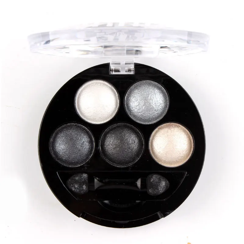 UBUB Professional Eyes Makeup Pigment Eyeshadow 5 Colors Eye Shadow Palette Beauty Brand 10
