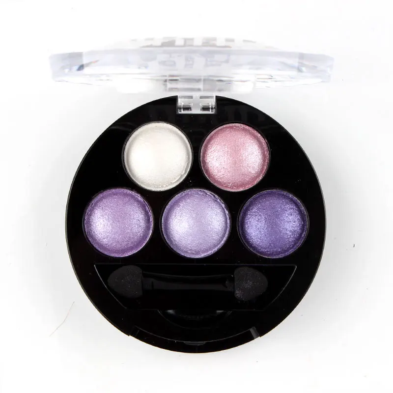 UBUB Professional Eyes Makeup Pigment Eyeshadow 5 Colors Eye Shadow Palette Beauty Brand 12