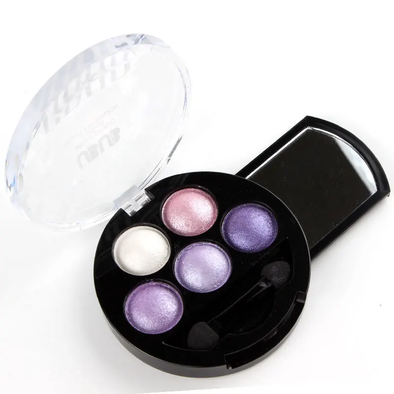 UBUB Professional Eyes Makeup Pigment Eyeshadow 5 Colors Eye Shadow Palette Beauty Brand 13