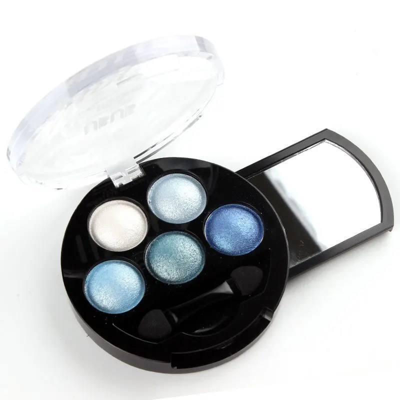 UBUB Professional Eyes Makeup Pigment Eyeshadow 5 Colors Eye Shadow Palette Beauty Brand 14