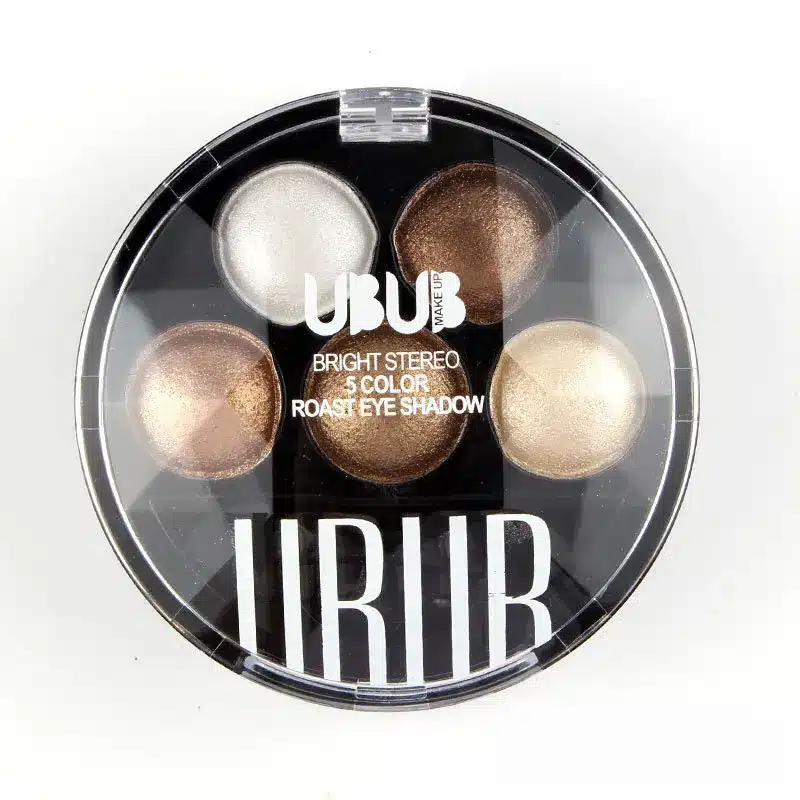 UBUB Professional Eyes Makeup Pigment Eyeshadow 5 Colors Eye Shadow Palette Beauty Brand 16