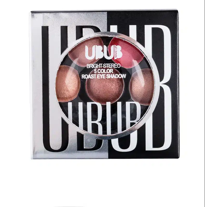 UBUB Professional Eyes Makeup Pigment Eyeshadow 5 Colors Eye Shadow Palette Beauty Brand 19