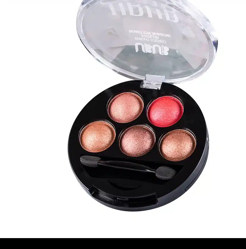 UBUB Professional Eyes Makeup Pigment Eyeshadow 5 Colors Eye Shadow Palette Beauty Brand 22