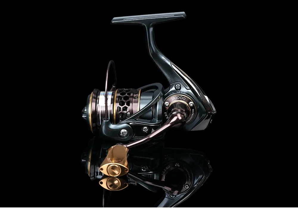 TSURINOYA Jaguar 1000 2000 3000 9+1BB Fishing Spinning Reel Carp Saltwater Fishing Reel Spinning Metal Handle 2 Spool Reels Coil 38