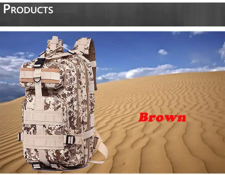 1000D Nylon 9 Colors 28L Waterproof Outdoor Military Rucksacks Tactical backpack Sports Camping Hiking Trekking Fishing Hunting 13
