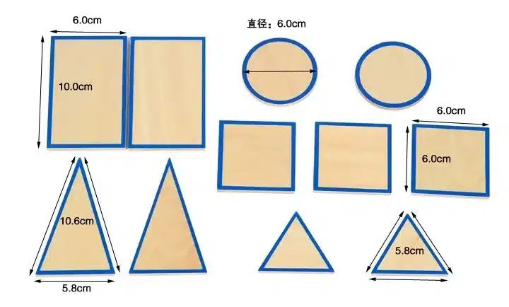 Baby Toy Montessori Geometric Solids with Stands Bases and Box Early Childhood Education Kids Toys Brinquedos Juguetes 18