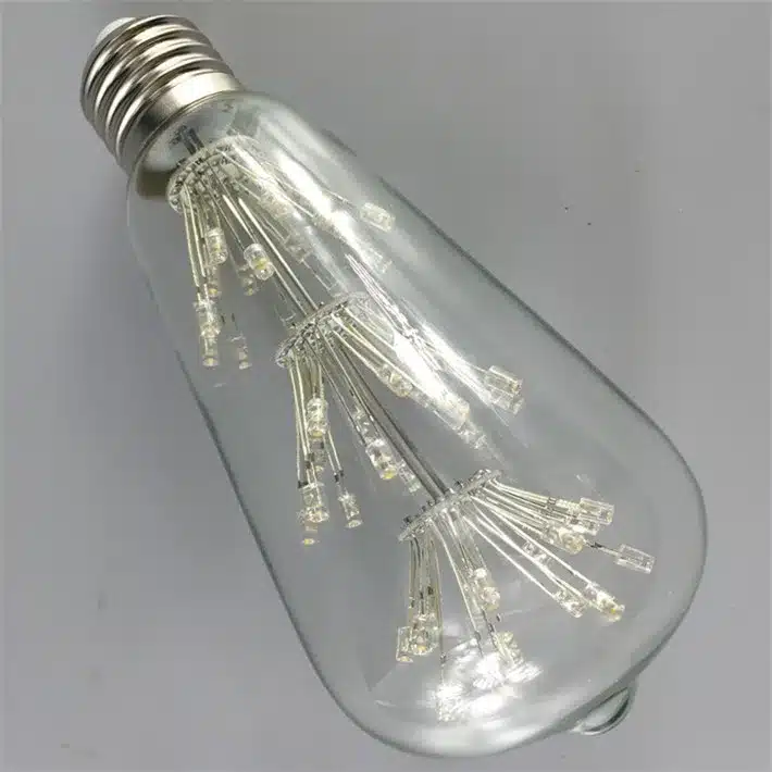 Retro Classic E27 3W LED Edison bulb ST64 AC85-265V Vintage Antique Lamp for Coffee Bar Restaurant Clothes shop Home Decoration 13