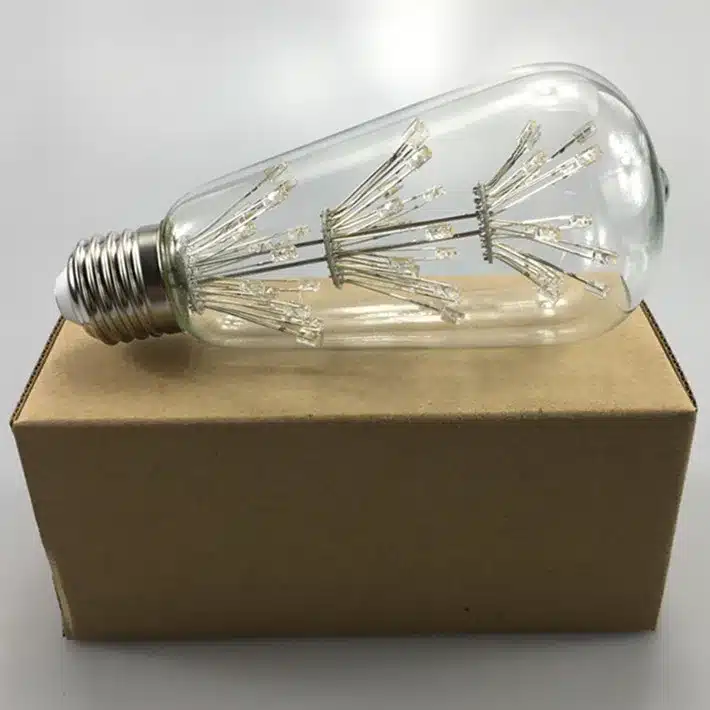 Retro Classic E27 3W LED Edison bulb ST64 AC85-265V Vintage Antique Lamp for Coffee Bar Restaurant Clothes shop Home Decoration 19