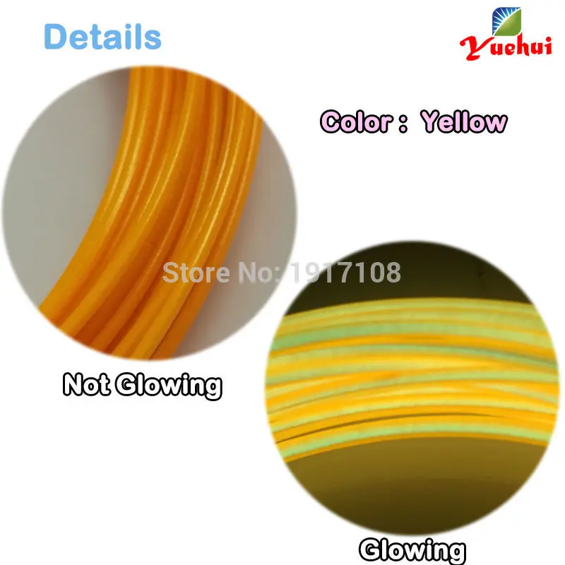1.3mm 1Meter 4pcs EL wire electroluminescent wire light flexible LED neon cold light For clothes toys/craft Glow Party Supplies 27