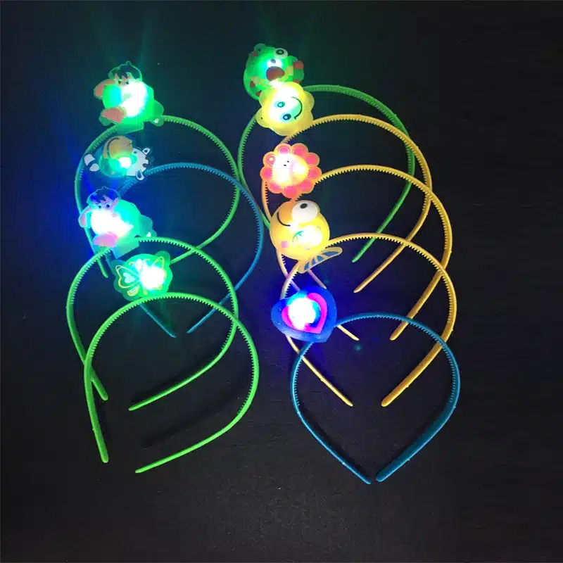 2017 Direct Selling Sale Led Clothes 25pcs/lot Cute Led Headband Party Decoration 4