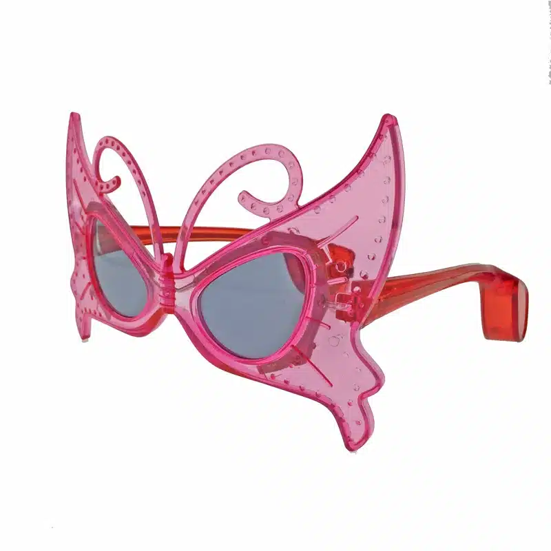 Costume Leds Led Clothes 5pcs/lot Laser Flashing Glasses Light Party Glow Mask Christmas Halloween Gift Blinking Led Butterfly 26