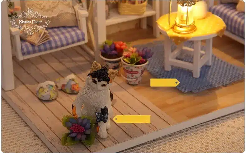 Assemble DIY Doll House Toy Wooden Miniatura Doll Houses Miniature Dollhouse toys With Furniture LED Lights Birthday Gift H13 22