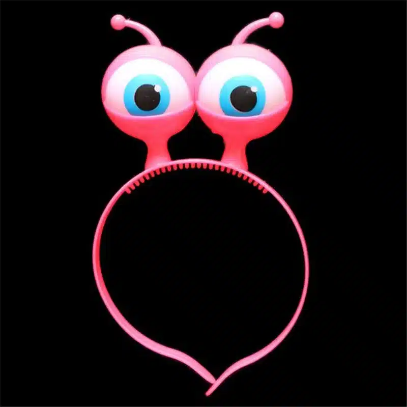 Led Dance New Fashion Product For Halloween 10pcs/lot Led Headband With Funny Eyes Suit For Child Boy And Girl For Party Toys 1