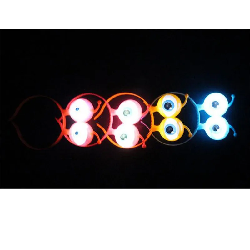 Led Dance New Fashion Product For Halloween 10pcs/lot Led Headband With Funny Eyes Suit For Child Boy And Girl For Party Toys 4
