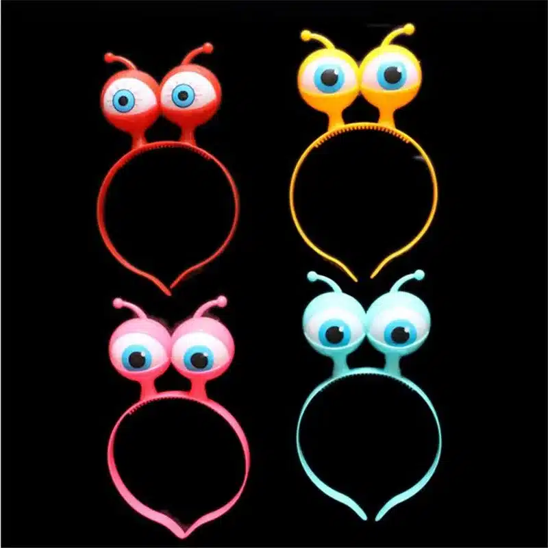 Led Dance New Fashion Product For Halloween 10pcs/lot Led Headband With Funny Eyes Suit For Child Boy And Girl For Party Toys 5