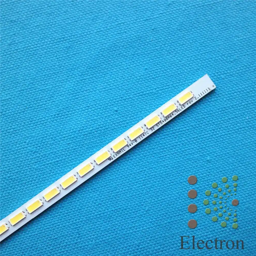 493mm LED Backlight Lamp strip 56leds For Samsung 40inch TV Monitor LJ64-03514A LED strip 2012SGS40 7030L 56 REV 1.0 High light 5
