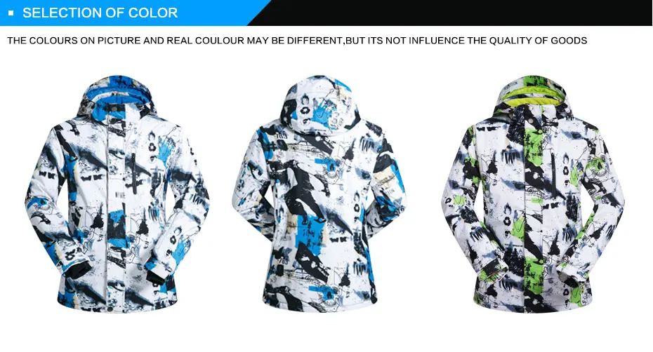 New Outdoor Sports Ski Suit Men Windproof Waterproof Thermal Snowboard Snow Skiing Jacket And Pants Skiwear Ice Skating Clothes 22