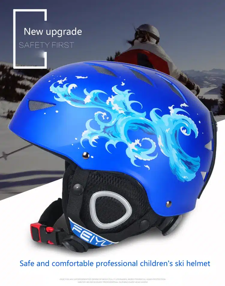 Kids Skiing Helmet Autumn And Winter Adult snowboard Skiing helmet Equipment Snow Sports Saftly Security Helmets Skate 1