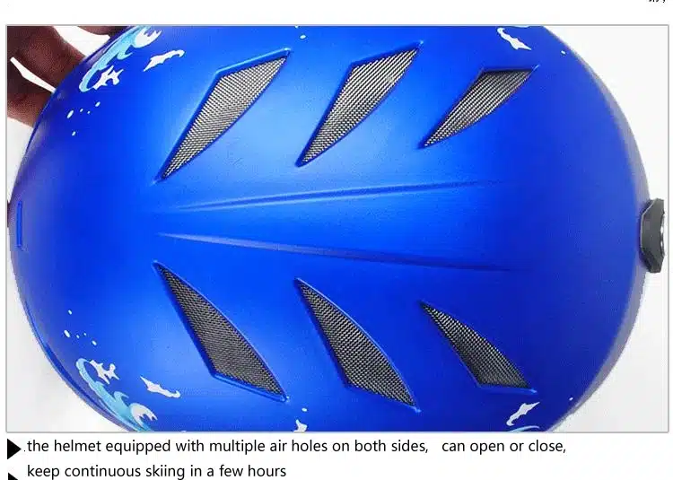Kids Skiing Helmet Autumn And Winter Adult snowboard Skiing helmet Equipment Snow Sports Saftly Security Helmets Skate 22