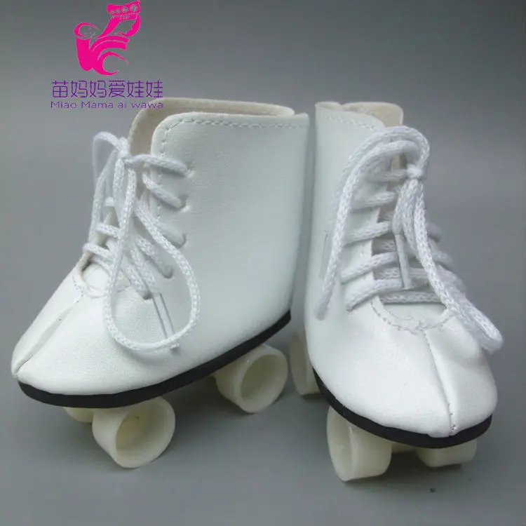 Snow Boots Shoes for 18" 45CM American Girls Dolls, fashion skating sport shoes for Alexander doll accessory baby girl gift 1