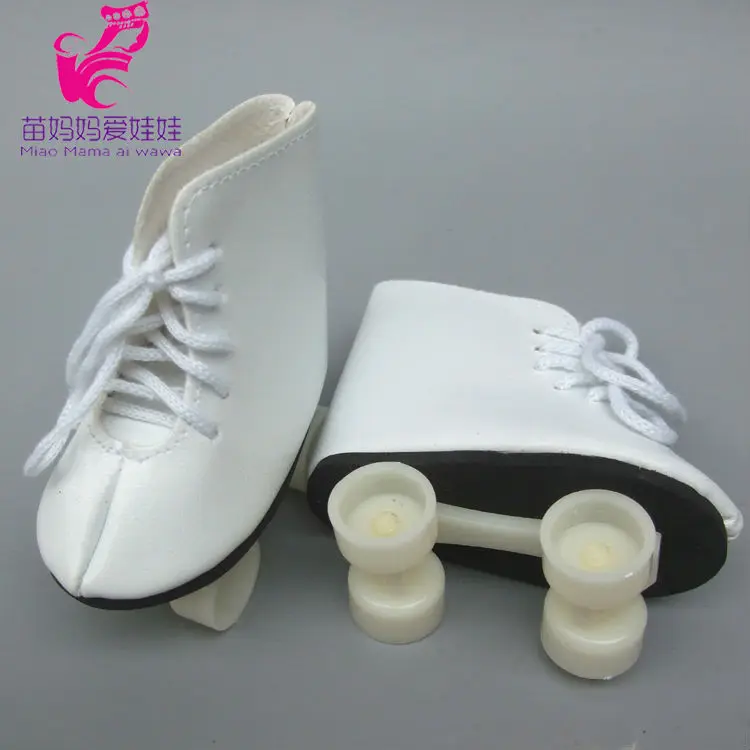 Snow Boots Shoes for 18" 45CM American Girls Dolls, fashion skating sport shoes for Alexander doll accessory baby girl gift 5