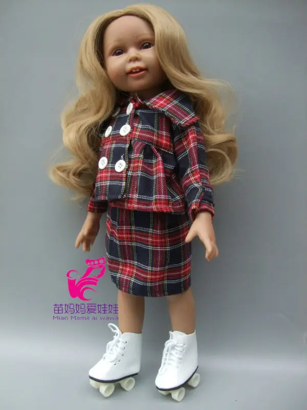 Snow Boots Shoes for 18" 45CM American Girls Dolls, fashion skating sport shoes for Alexander doll accessory baby girl gift 11