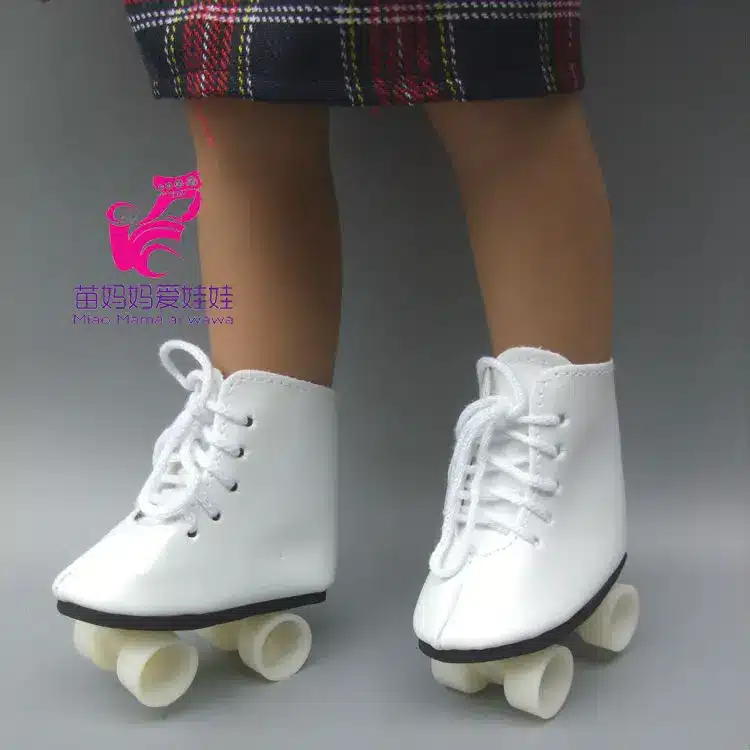 Snow Boots Shoes for 18" 45CM American Girls Dolls, fashion skating sport shoes for Alexander doll accessory baby girl gift 10