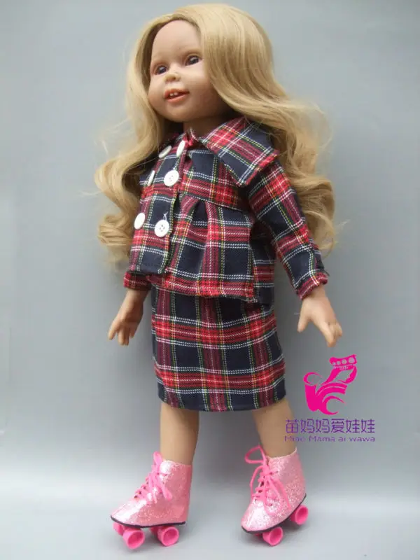 Snow Boots Shoes for 18" 45CM American Girls Dolls, fashion skating sport shoes for Alexander doll accessory baby girl gift 14