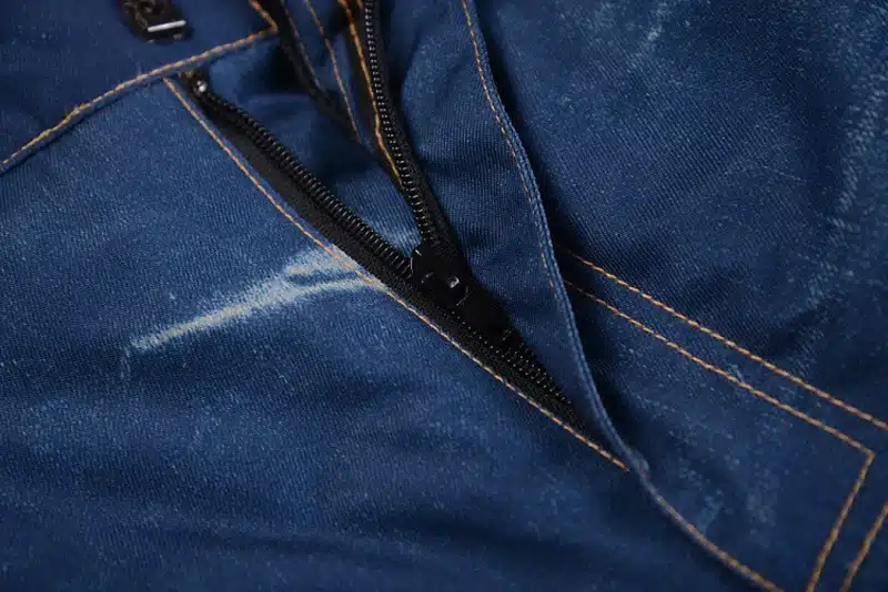 Hot Sale NEW Jean Snowboard Pants Suspenders Denim Ski Pants Men's Skate Snow Board Waterproof Thermal Pants Adult Pantalones 16
