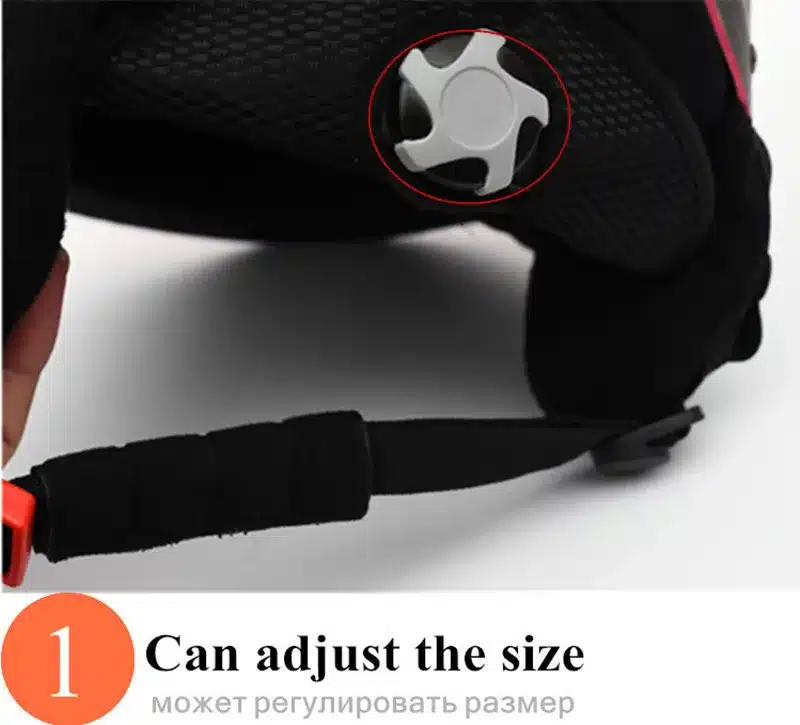 Brand Ski helmet adult Integrally-molded adjustable size warm windproof winter Snow sport Skating Skateboard Unisex helmets kask 12