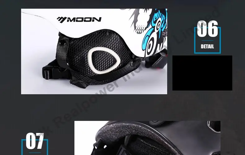 2016 New Moon Brand Ultralight Women's Ski Helmet Men Professional Winter Snowboard Helmet Female Snow Skate Helmets 57