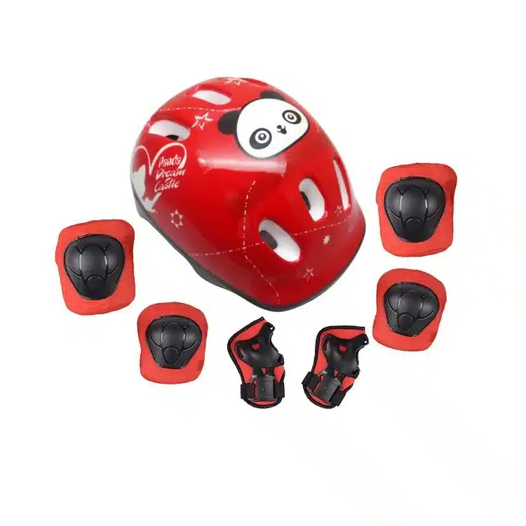7 pcs/set Skating Protective Gear Elbow Knee pads helmet Bicycle Skateboard Ice Skating Roller Knee Protector For Kids 3