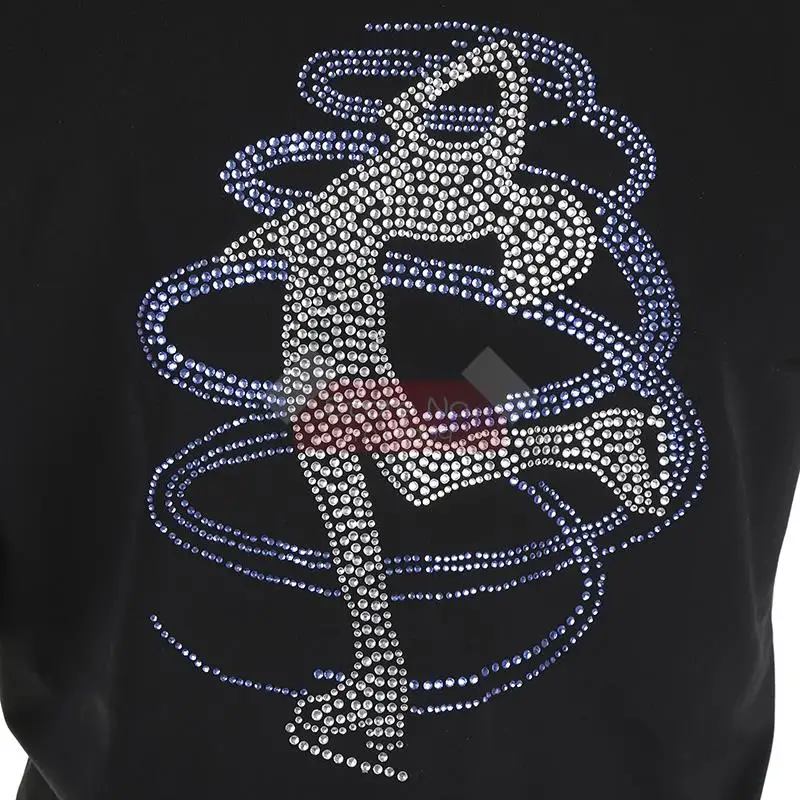 Customized Costume Ice Skating Figure Skating Tops Jacket Zipper Warm Fleece Adult Child Girl Training Clothing Rhinestones 20